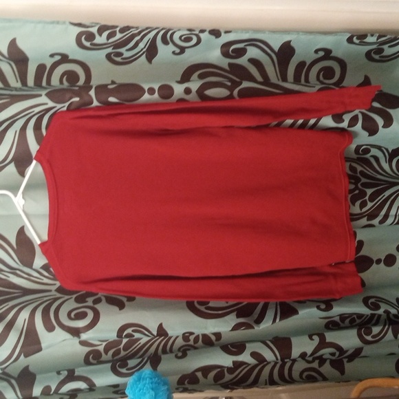 Polo Ralph Lauren Cotton Long Sleeve Logo Shirt Thermal Textured Red ♥️ - Picture 12 of 14